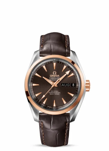Omega Seamaster Aqua Terra 150M Co-Axial 38.5 Annual Calendar Stainless Steel / Red Gold / Grey 231.23.39.22.06.001 (23123392206001)
